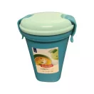 Ételtároló pohár, 0,6 literes, kék