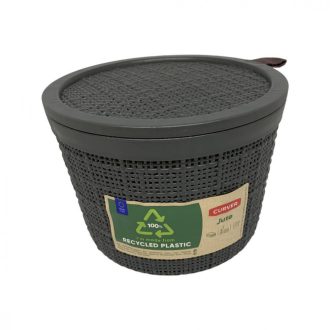 Kerek tároló doboz fedéllel