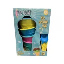 Jégkrém tálaló szett 9 db-os