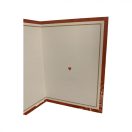 Képeslap - Valentin napra - Piros