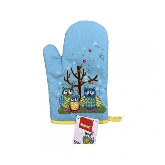 Edényfogó kesztyű - Baglyos