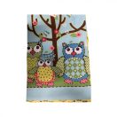 Konyhai kötény zsebbel- baglyos