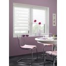 1. Sávroletta - GARDINIA (Doppelroló) - FEHÉR színben