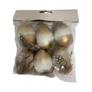 Műanyag tojás, 6 cm