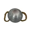 Bádog kaspó kerek fehér