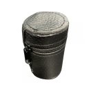 Fém pálinkás pohár szett bőr tartóban, nagy