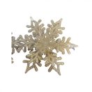 Karácsonyfa dísz, csillag, arany, 2 db-os