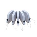 Redőny automata (zsinóros) fém füles - 5 db-os szett