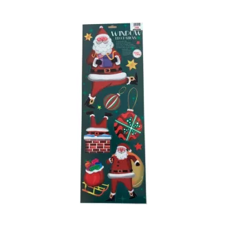 Karácsonyi ablak matrica