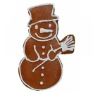 Hóember sütemény kiszúró