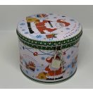 Karácsonyi bögre fém perselyben