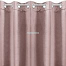 Ria bársony sötétítő függöny Pasztell rózsaszín 140x250 cm