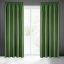 Rita egyszínű dekor függöny Sötétzöld 140x270 cm