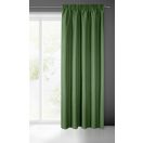 Rita egyszínű dekor függöny Sötétzöld 140x270 cm