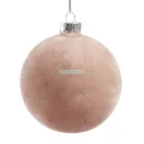 Üveg karácsonyfadísz Rózsaszín 8 cm