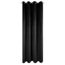 Pierre bársony sötétítő függöny Fekete 140x250 cm