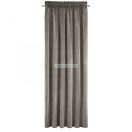 Kristi bársony sötétítő függöny Sötétbarna 140x270 cm