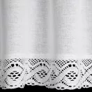 Vince vitrázs függöny Fehér 40x300 cm