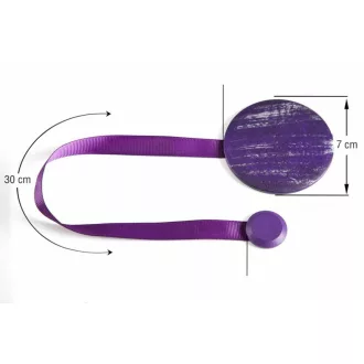 Különleges függönyelkötő mágnes 61 Ibolyalila