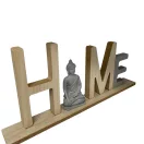 Fa dekoráció Buddha - HOME
