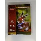 Rénszarvas világító ablakdísz