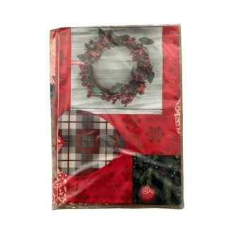 "Viaszos" karácsonyi terítő 100*140 cm