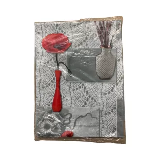 Viaszos kör asztalterítő 140 cm