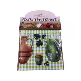 Polcdíszítő csík - kancsók