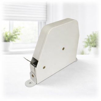 1. Redőny automata (gurtnis) fém füllel, fehér