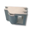 Felső gurtni kivezető 22 mm-es, fehér