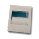 Felső gurtni kivezető 22 mm-es, fehér