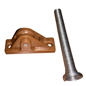   Redőny zsinór bevezető (mini műanyag) mogyoró (aranytölgy)