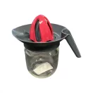 Citromfacsaró üveggel - szürke, pink