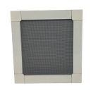 10x25 mm-es, alumínium keretes szúnyogháló szett