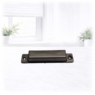 Szúnyogháló ajtó kilincs, műanyag - barna