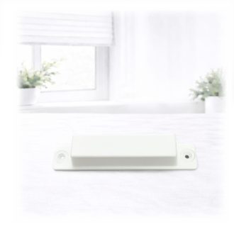 Szúnyogháló ajtó kilincs, műanyag - fehér