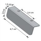 Szúnyogháló ajtó kilincs (light) - fehér