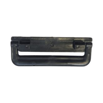   Rolós szúnyoghálóhoz lehajtható fogantyú, fekete - nútba húzható (széles nútos)