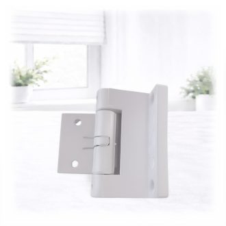 Szúnyogháló ajtó zsanér - műanyag