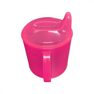 Csőrös gyermek ivópohár - rózsaszín