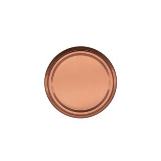 TO 66 réz színű, sima lapka