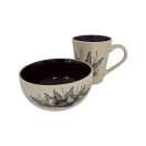 Levendulás reggeliző szett