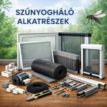 Szúnyogháló alkatrészek