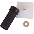 91. Dugó, csapágy, "csöcs" 60-as fém tengelyhez