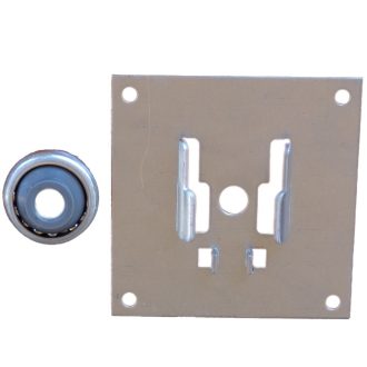   7. Fém csapágy (nagy) + csapágyház 60-as tárcsához és dugóhoz