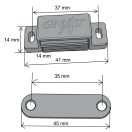 Mágneszár szúnyogháló ajtóhoz - fehér