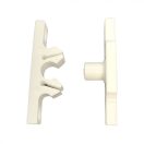 Csappantyú szúnyogháló ajtóhoz - fehér