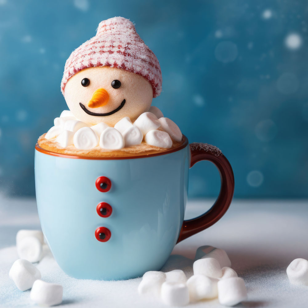 Egyszerű, de mégis csodaszép asztaldíszek a karácsonyi bögrék felhasználásával